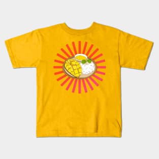 Mango sticky rice with sunshine Kids T-Shirt